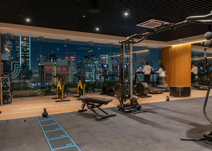 Loft -skyline View- Rooftop Pool, Gym, Bbq & Apartamento *